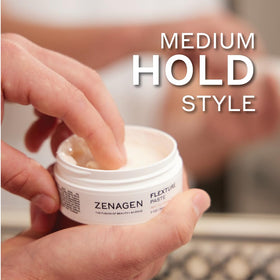 ZENAGEN Flexture Paste 2 oz jar on shelf showing packaging.