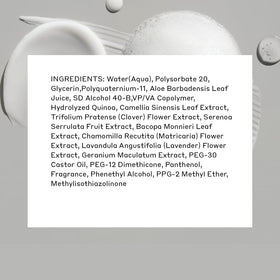 Hair with added volume after applying Zenagen Volume Foam during styling.