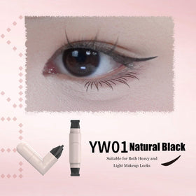 Zena Makeup Eyeliner Stamp angled stamp tip enables precise, adjustable wings