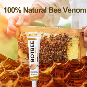 Zenbora Bee Venom Cream in a spa-like setup suggesting rejuvenated skin.