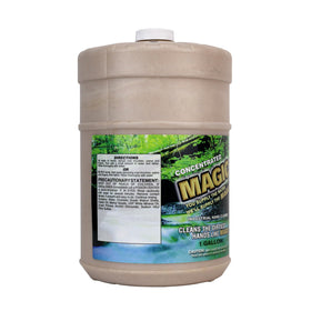 1 gallon four-pack label, easy refills for shop sinks