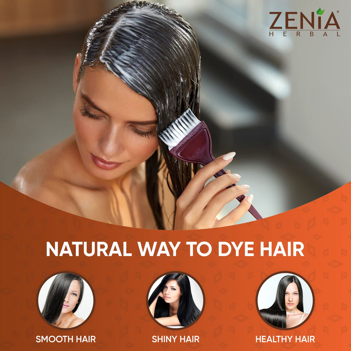 Zenia hair wrap shower cap to secure processing