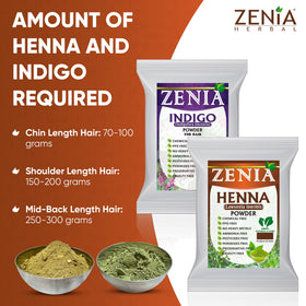 Zenia henna paste mixing bowl for smooth application