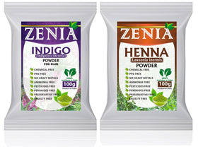 Zenia henna powder 100g pack for natural color options