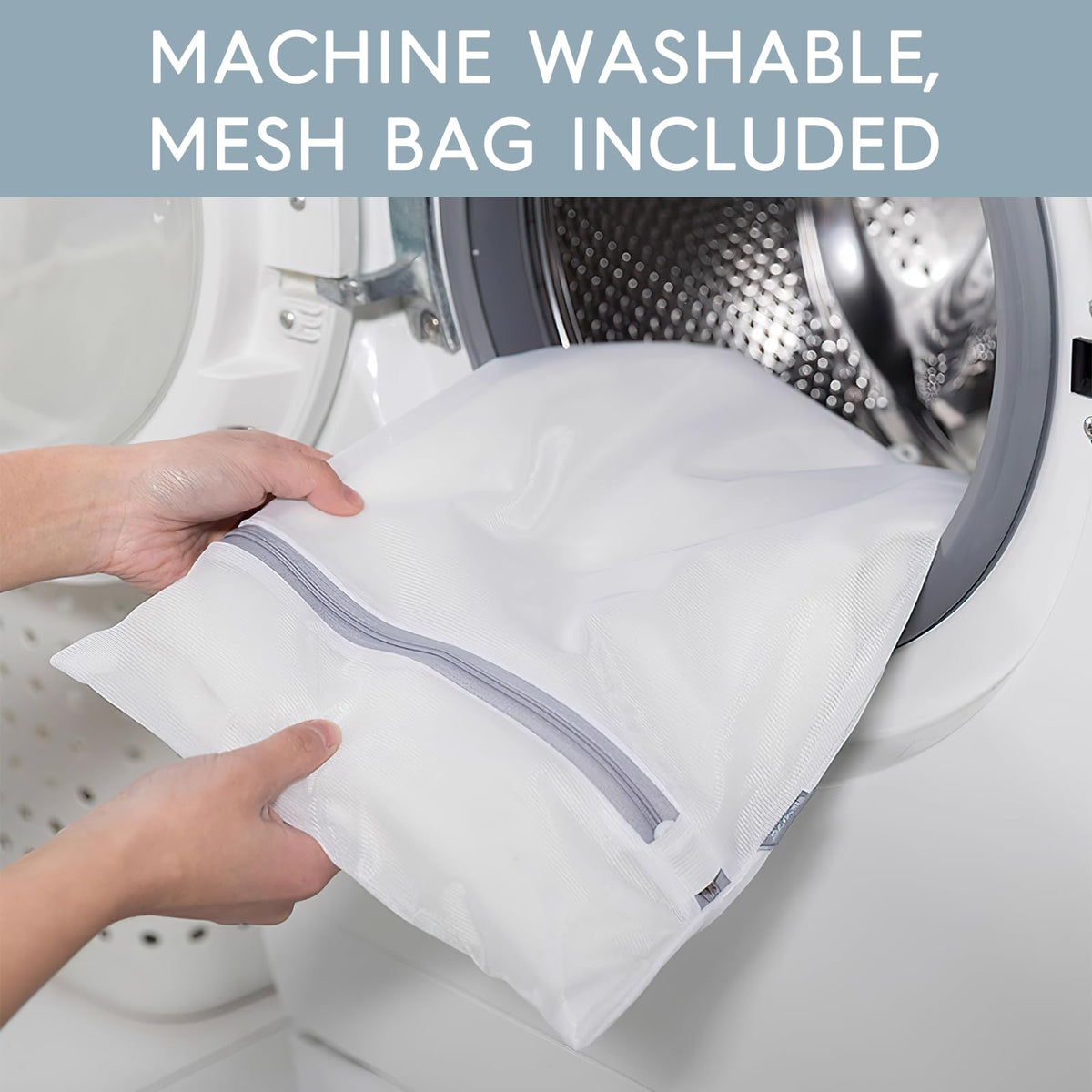 ZenithShine bath pillow six suction cups stay secure during baths.