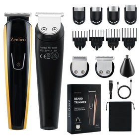 ZENLICO beard trimmer 3-in-1 kit front view for precise grooming.