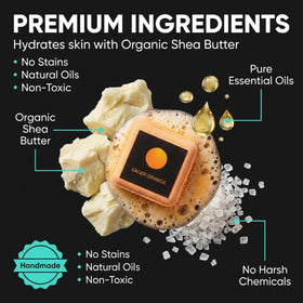 ZenseMe lemon-grass-orange bomb featuring a bright, refreshing aroma.