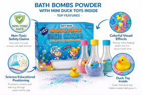 ZenseMe vibrant colours create engaging, non-staining foam for kids.