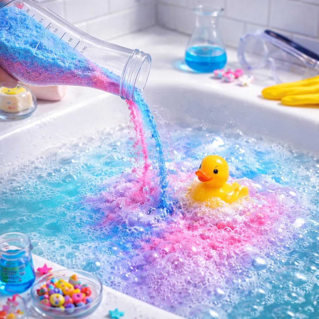ZenseMe kids bath time kit promotes imaginative play and bonding.