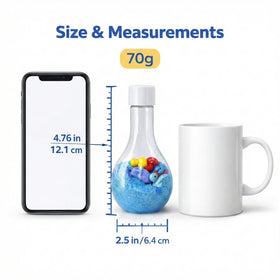 ZenseMe flasks hide mini duck surprises to spark curiosity.