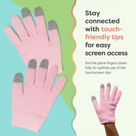 ZenToes dry-skin care gloves help maintain moisture while you sleep.