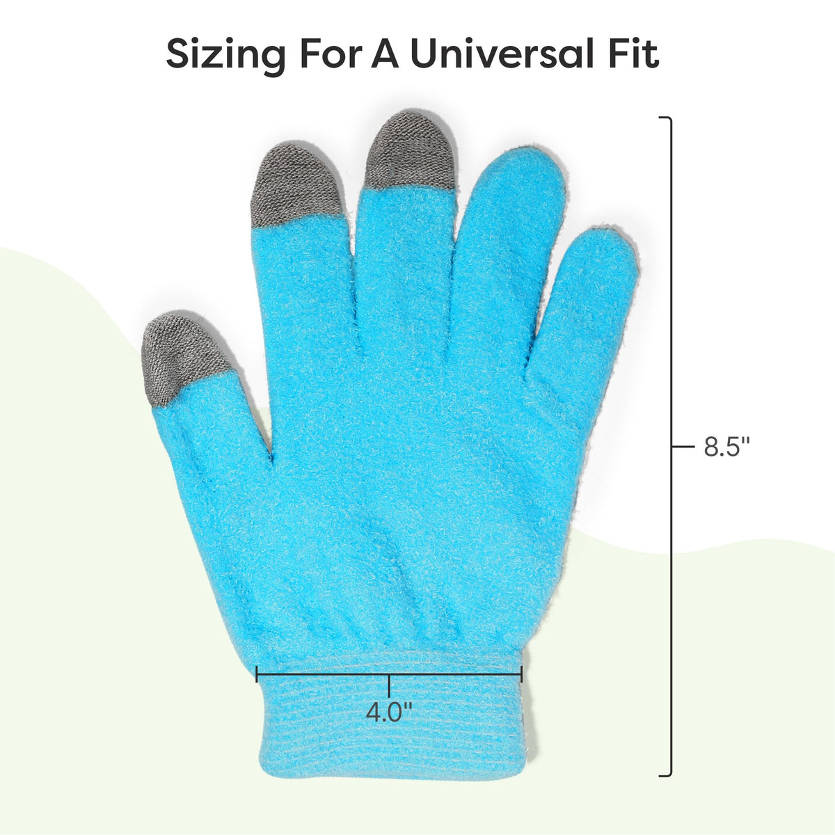ZenToes gloves are washable and reusable for ongoing care.