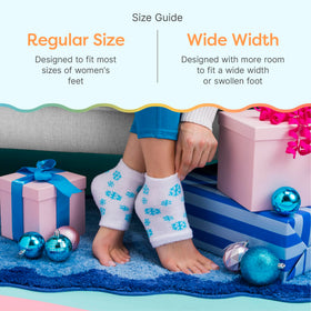 Washable and reusable gel socks for repeated use