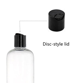 Zentriqlla BPA-free clear bottle highlights durable, reusable design.