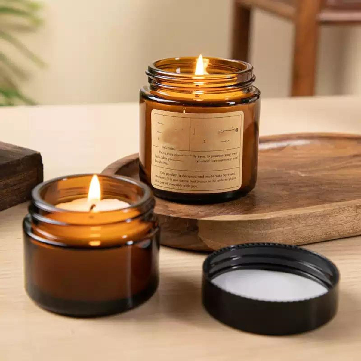 Zentriqlla multiuse storage ideas for candles, spices, or samples.