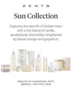 Zents eco-packaging emphasizes sustainable, cruelty-free production.