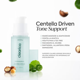 ZENTTU even-tone focus visual suggests reduced redness and clarity.