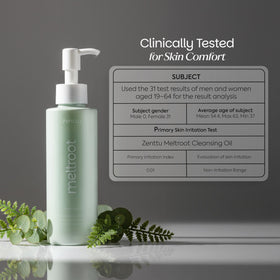 Zenttu Korean Cleansing Oil emulsified milk finish after cleansing
