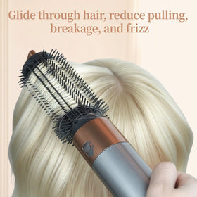 ZEPHBLOW enables soft waves, sleek straights, or curled ends with a single attachment.
