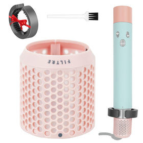 ZEPHBLOW filter cage cover for Dyson Airwrap in pink improves protection and airflow.