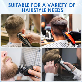 Zerika clipper guard 2.25in for longer trims with uniform coverage.