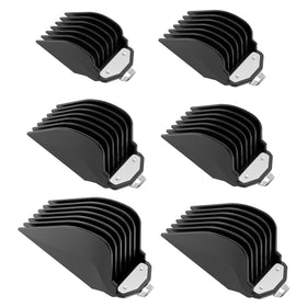 Zerika metal clip attachment keeps guards secure during grooming sessions.
