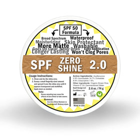 Zero Shine SPF Small Jar front view for scalp protection
