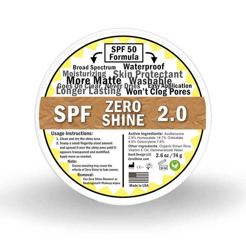 Zero Shine SPF Small Jar front view for scalp protection