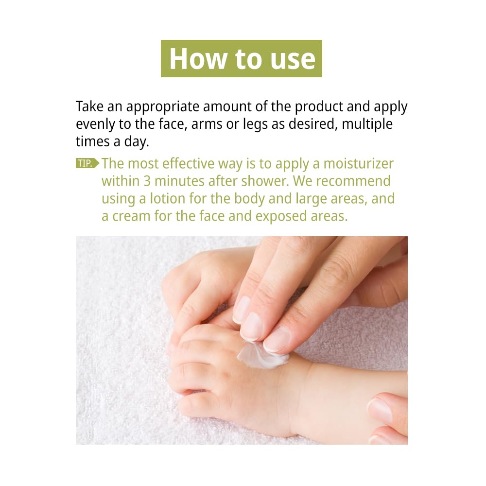 ZEROID Intensive Lotion safe for babies and adults with gentle daily use.
