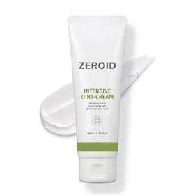 ZEROID Intensive Oint-Cream jar close-up showing rich hydration for very dry skin