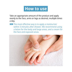ZeroID soothing lotion daily-use image suggesting hydration for dry skin.