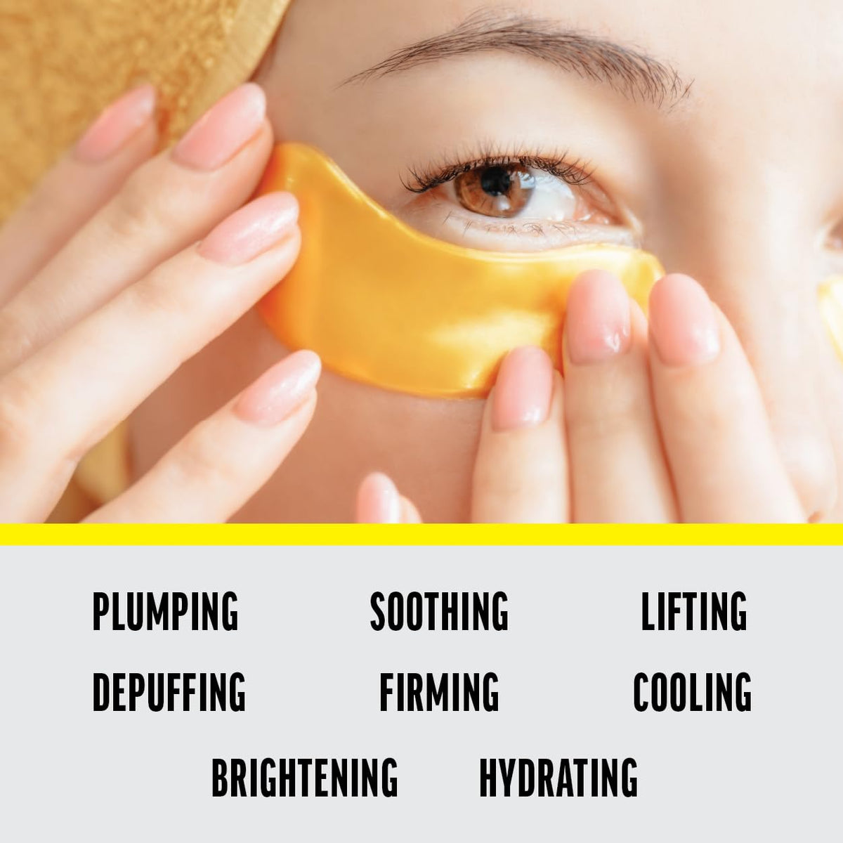 ZEST eye pads address dark circles and brighten the eye area