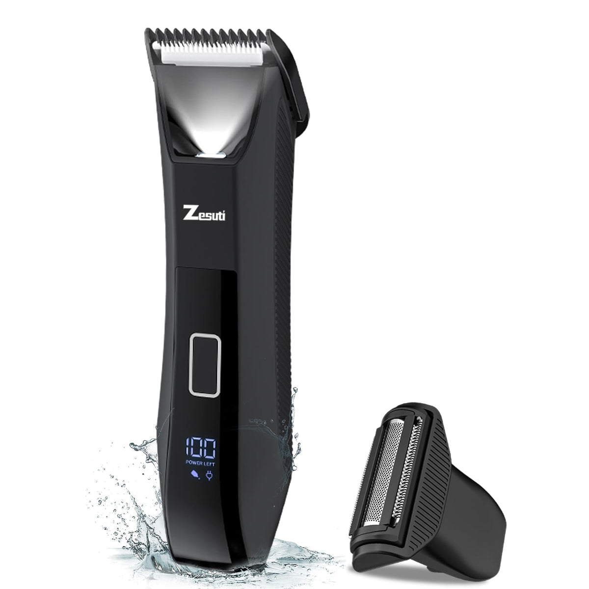 Zesuti 2-in-1 manscape trimmer overview showcasing versatile grooming options
