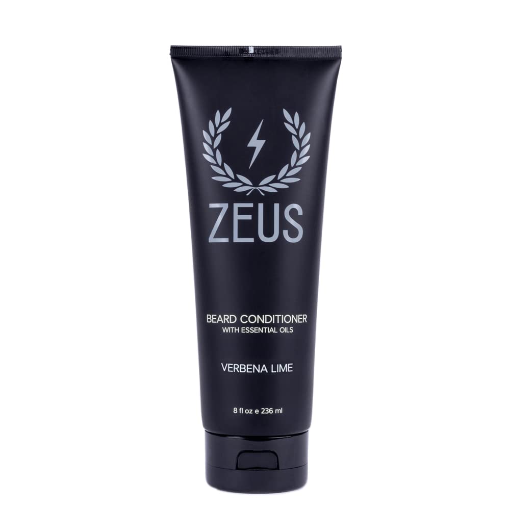 ZEUS Beard Conditioner bottle with Verbena Lime scent for soft, nourished beard