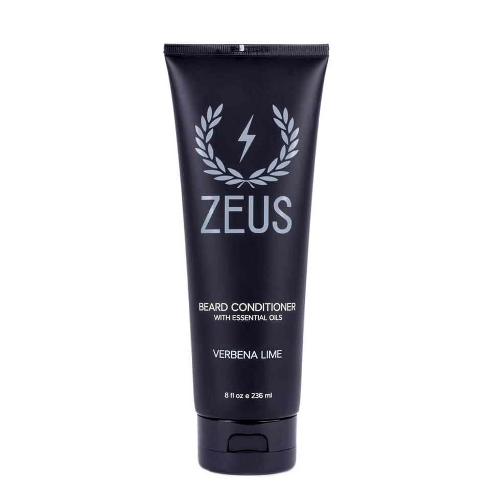 ZEUS Beard Conditioner bottle with Verbena Lime scent for soft, nourished beard