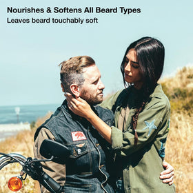 ZEUS Beard Wash Set sandalwood scent for all-day refreshed mood.