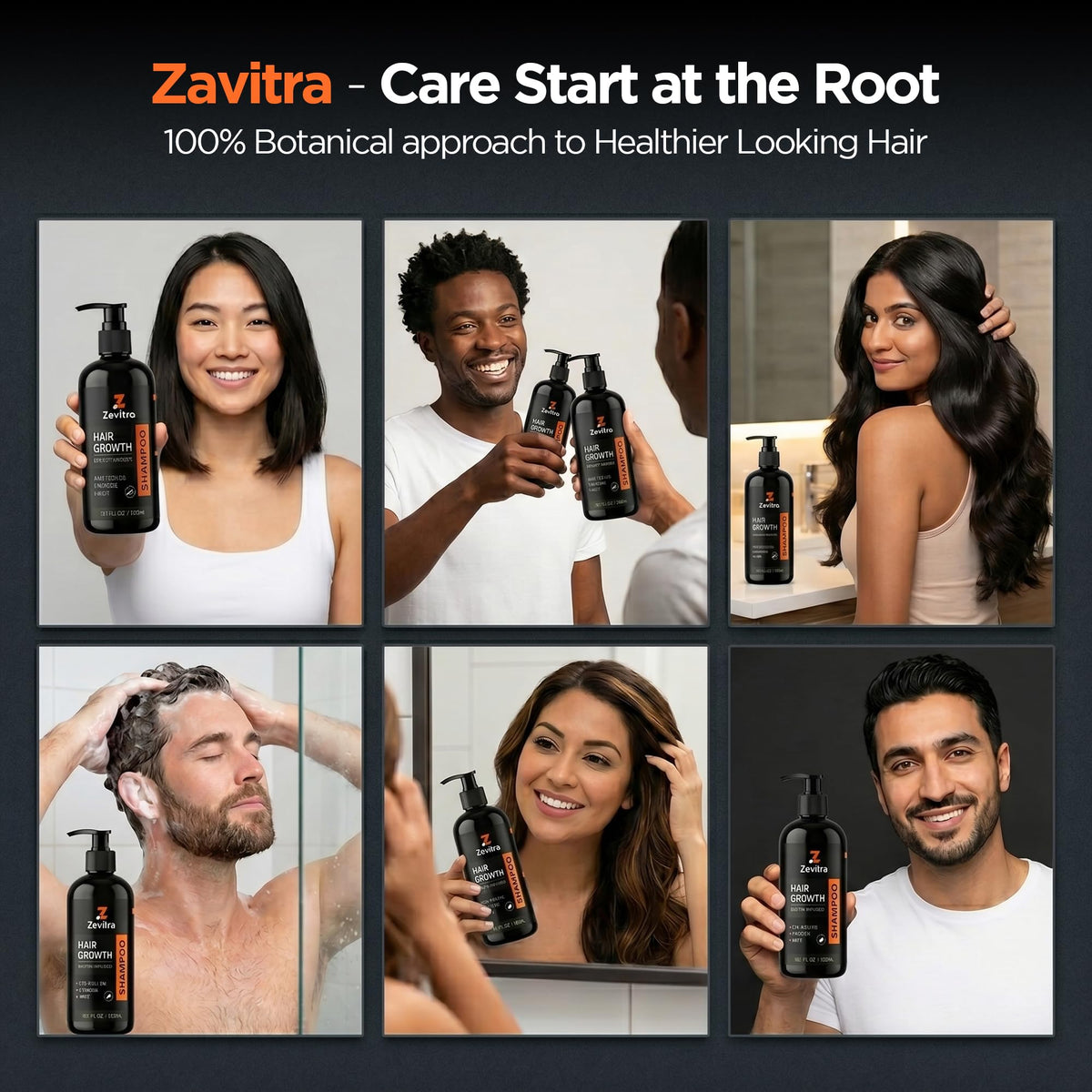 Zevitra Salon-like cleanse visuals promise a premium at-home routine.