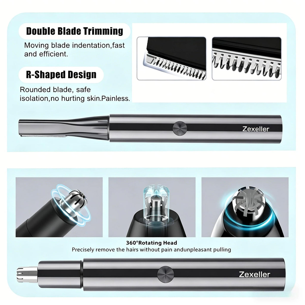 ZEXELLER USB charging port for convenient power on the move