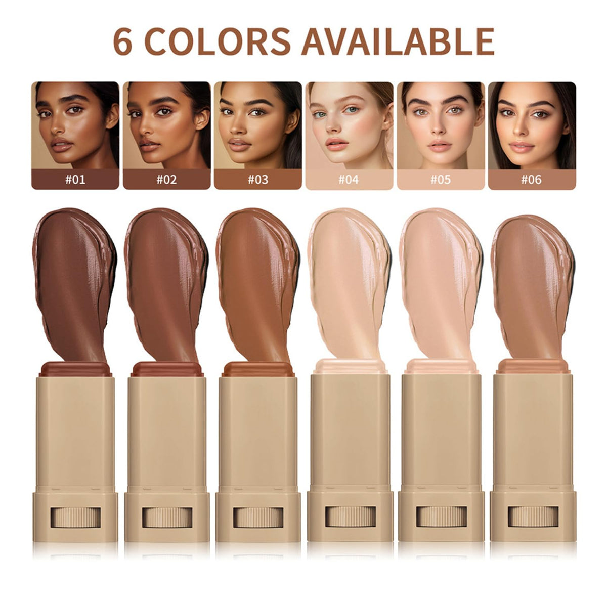 ZEXILILA compact, travel-friendly packaging supports on-the-go touch-ups.
