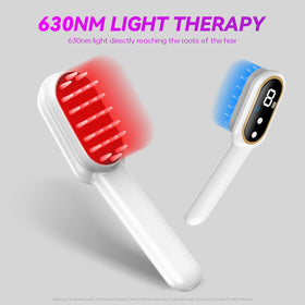ZEYOU scalp brush in action delivering a relaxing scalp massage.