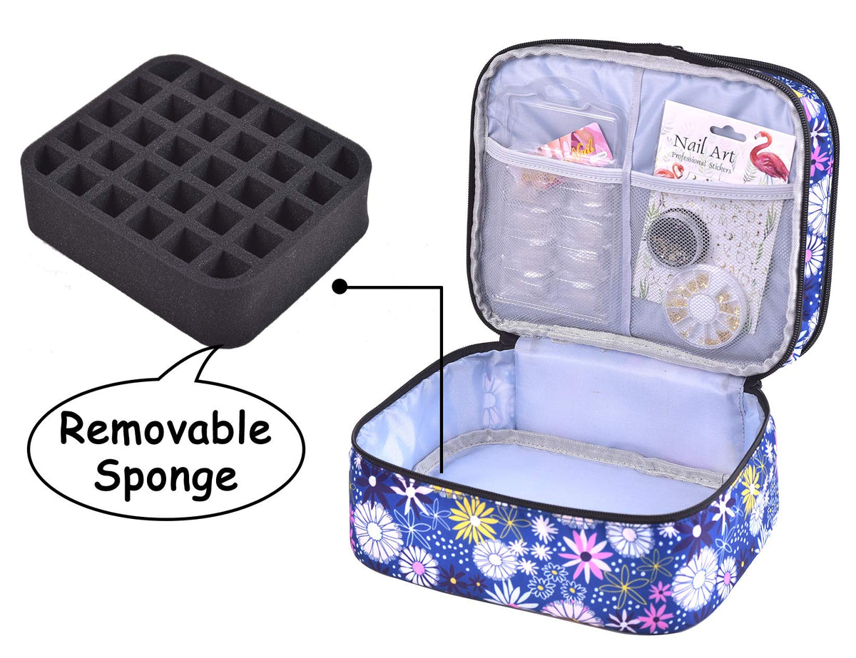 ZFZGFRCS bottom foam layer cradles 30 bottles securely.