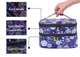 ZFZGFRCS elastic upper pockets store brushes and small accessories.