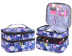 ZFZGFRCS nail polish organizer holds 30 bottles for tidy home storage.