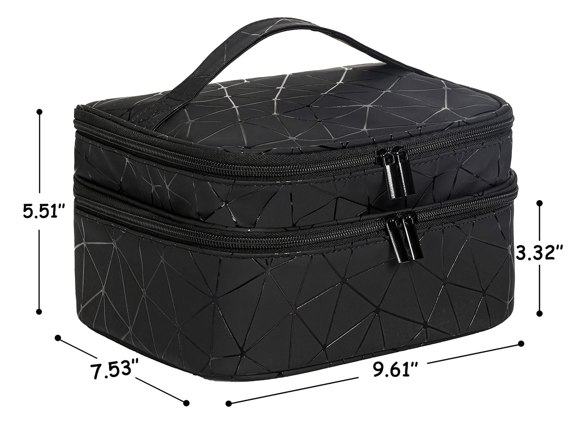 ZFZGFRCS organizer shows 30-bottle bottom foam compartments for nails