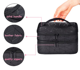 ZFZGFRCS upper layer elastic pockets hold brushes and tools securely