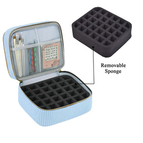 ZFZGFRCS blue foam tray holds bottles securely during travel