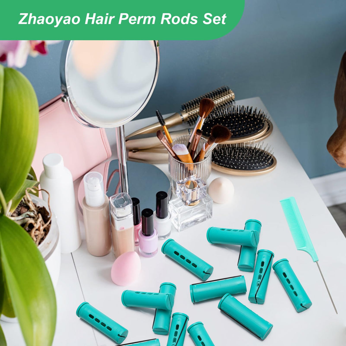 Zhaoyao compact green storage case for easy organizing