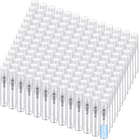 Zhehao 200pcs mini spray bottles in clear glass for easy refilling and labeling