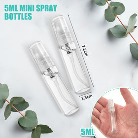 Zhehao mini spray bottle with clear cap, portable for travel