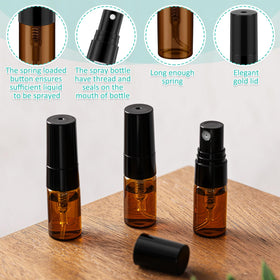 Zhehao clear glass perfume atomizers for easy refills